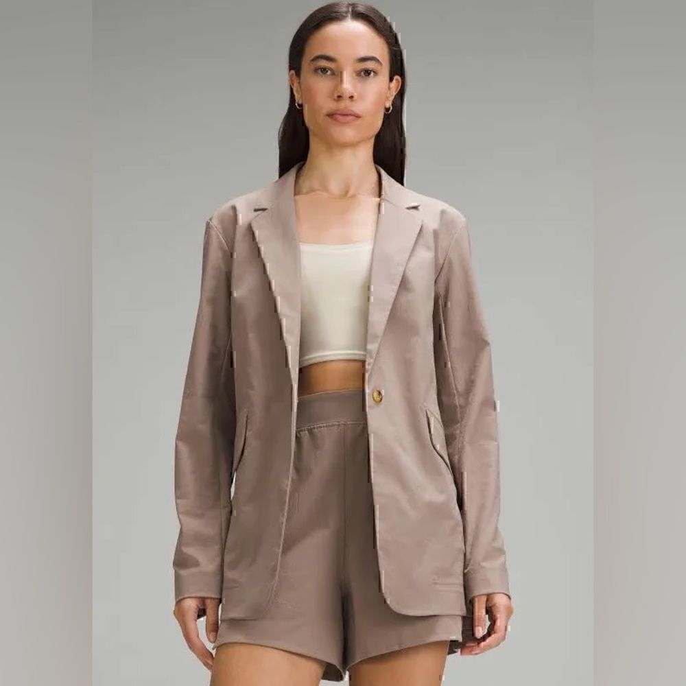 Lululemon Relaxed Fit Twill Blazer